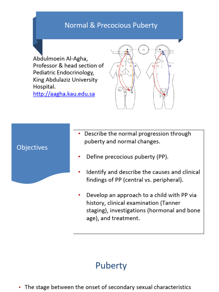 Understanding Normal and Precocious Puberty | PDF | Puberty ...