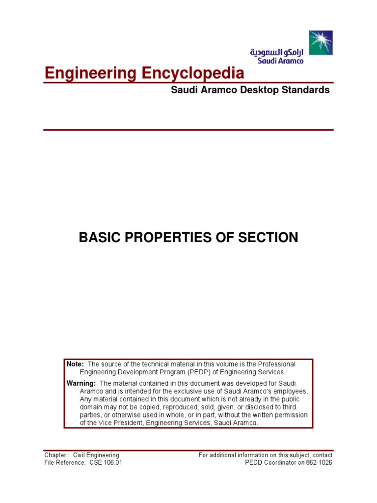 Basic Properties of Steel Sections | PDF | Beam (Structure ...