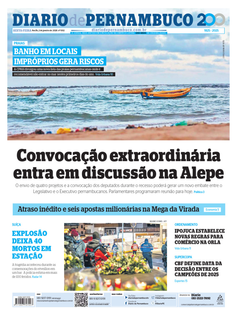Diario de Pernambuco (02_01_26)_260102_084001 | PDF | Crédito rotativo
