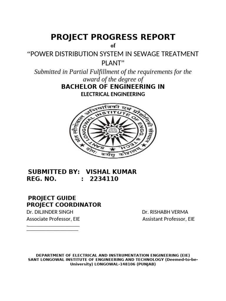 Power Distribution System Report | PDF | Fuse (Electrical) | Electric ...