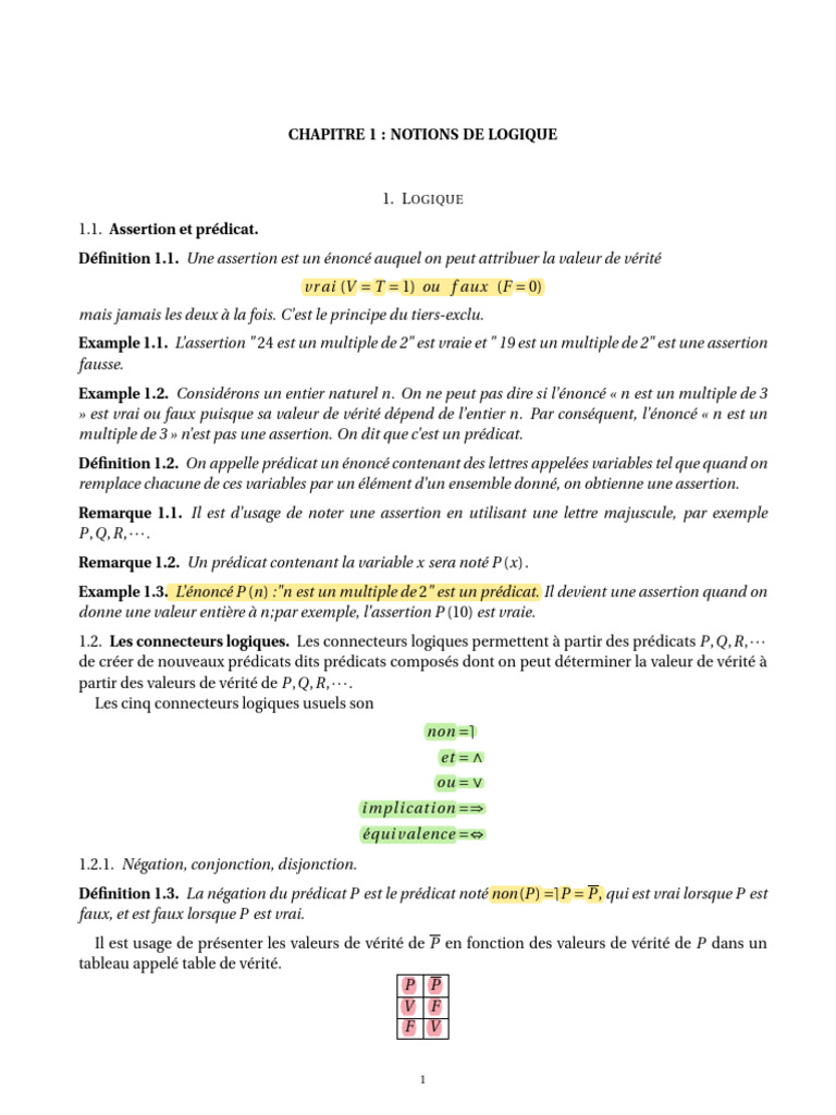 Notions fondamentales de logique mathématique | PDF | Métalogique | Logique
