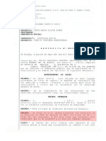 Sentencia  por sanción de abandono de puesto de trabajo de un v.s.