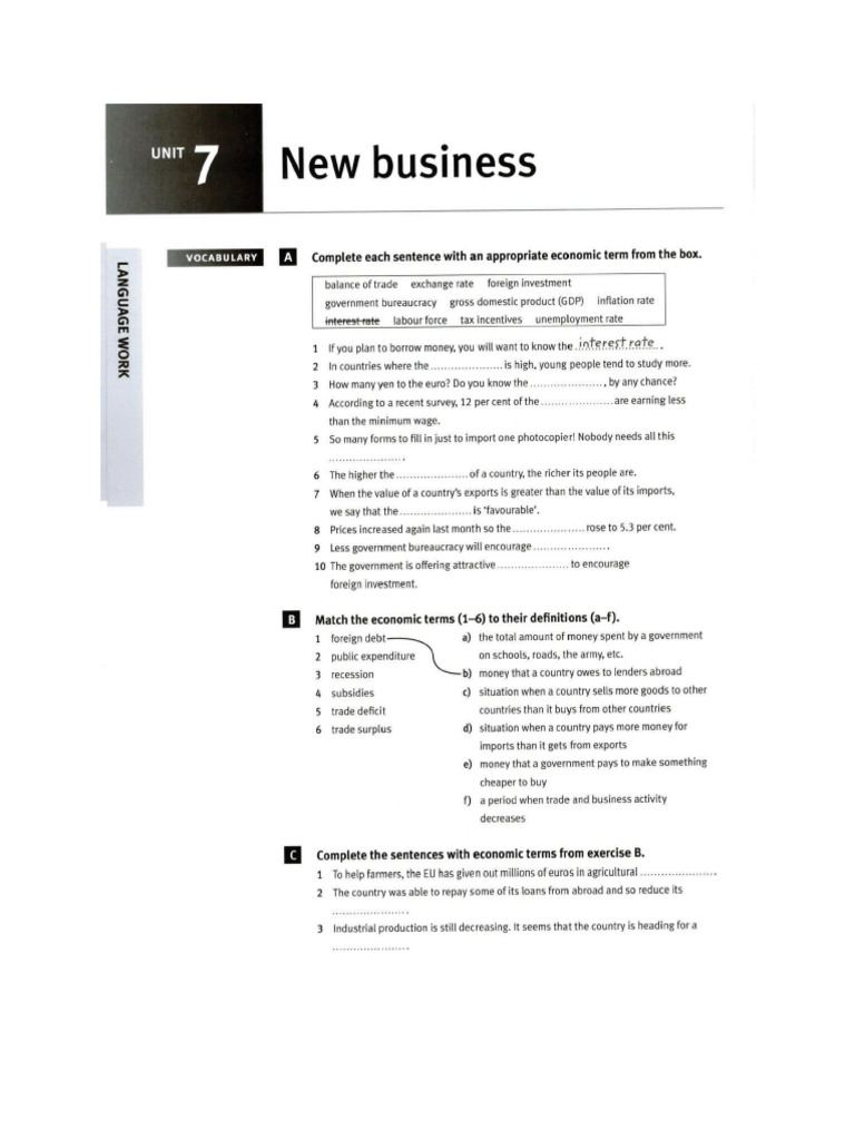 Practice File Unit 7 | PDF