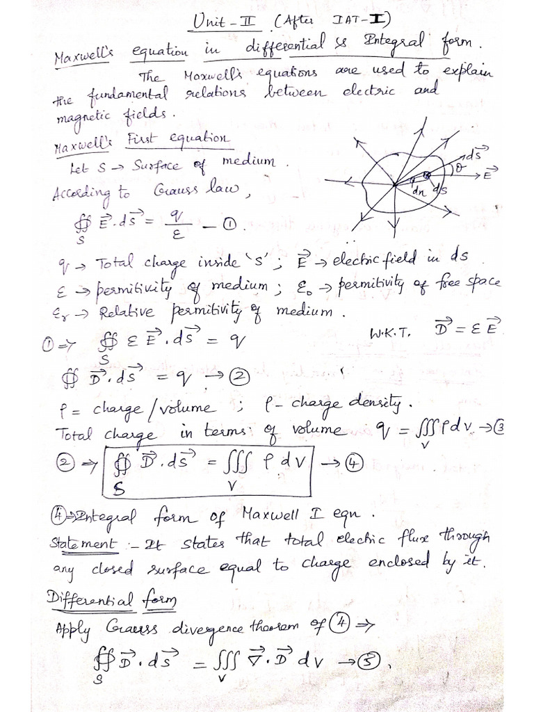 PH25C01 Unit 2 EM and Unit 3 | PDF