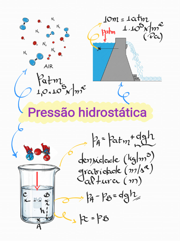 Pressão Hidrostática | PDF