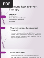Wiltshire HRT Guidance 2014 | PDF | Hormone Replacement Therapy | Menopause