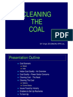 Cleaning of Coal - 2008