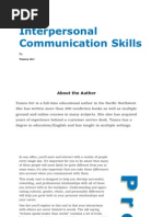 Download Interpersonal Communication Skills by LollipopLouise SN97514639 doc pdf