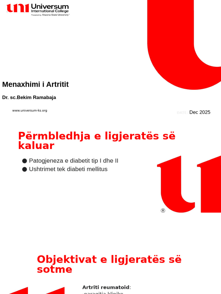 Java 8 Menaxhimi I Artritit | PDF