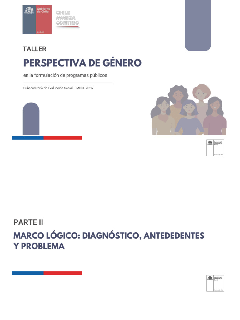 Taller sobre Perspectiva de Género en Programas Públicos | PDF ...