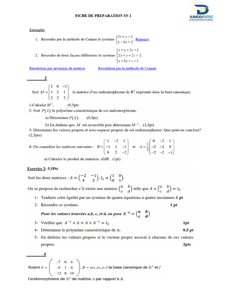 Preparation SN | PDF