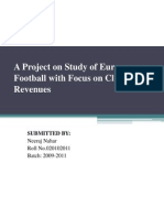 A Project On Study of European Football With