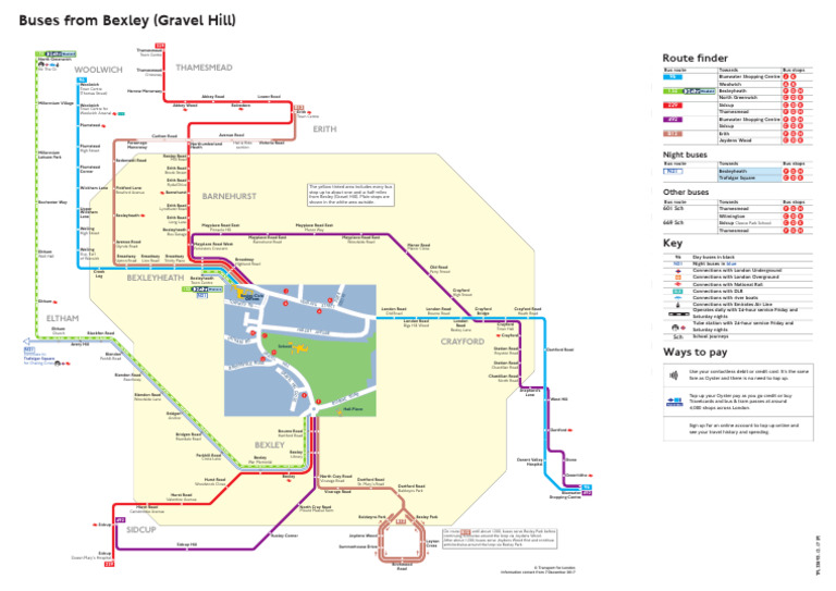 Bexley Bus Routes and Stops Guide | PDF | Bus Transport | Public Transport