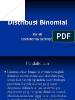 Distribusi Binomial