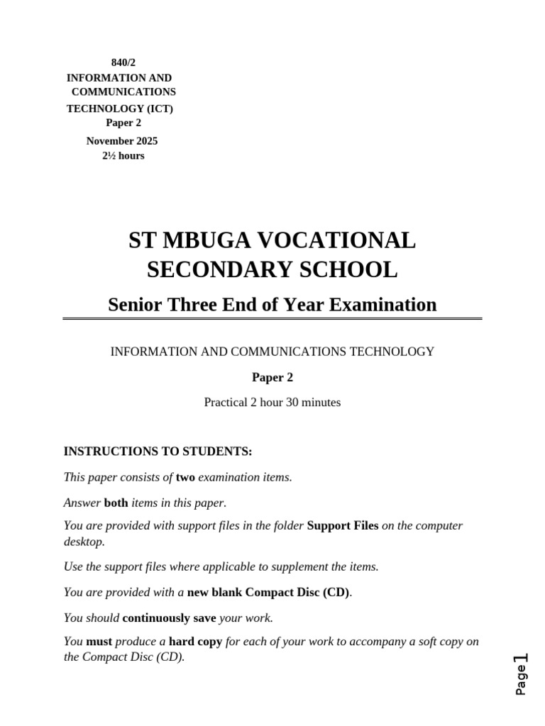 ICT Training and Campaign Report | PDF | Computer File | Uganda