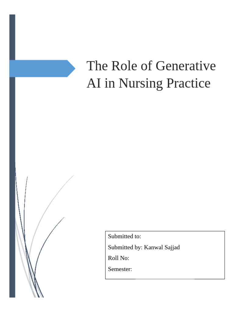 Generative AI's Impact on Nursing Practice | PDF | Artificial ...