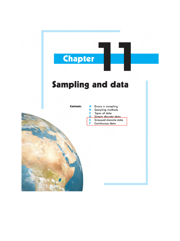 Week 38 Sampling Data 2 | PDF