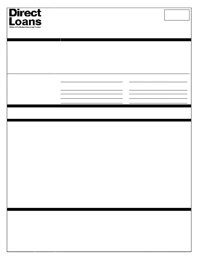 Federal Direct Stafford Loan MPN Form | PDF | Loans | Interest