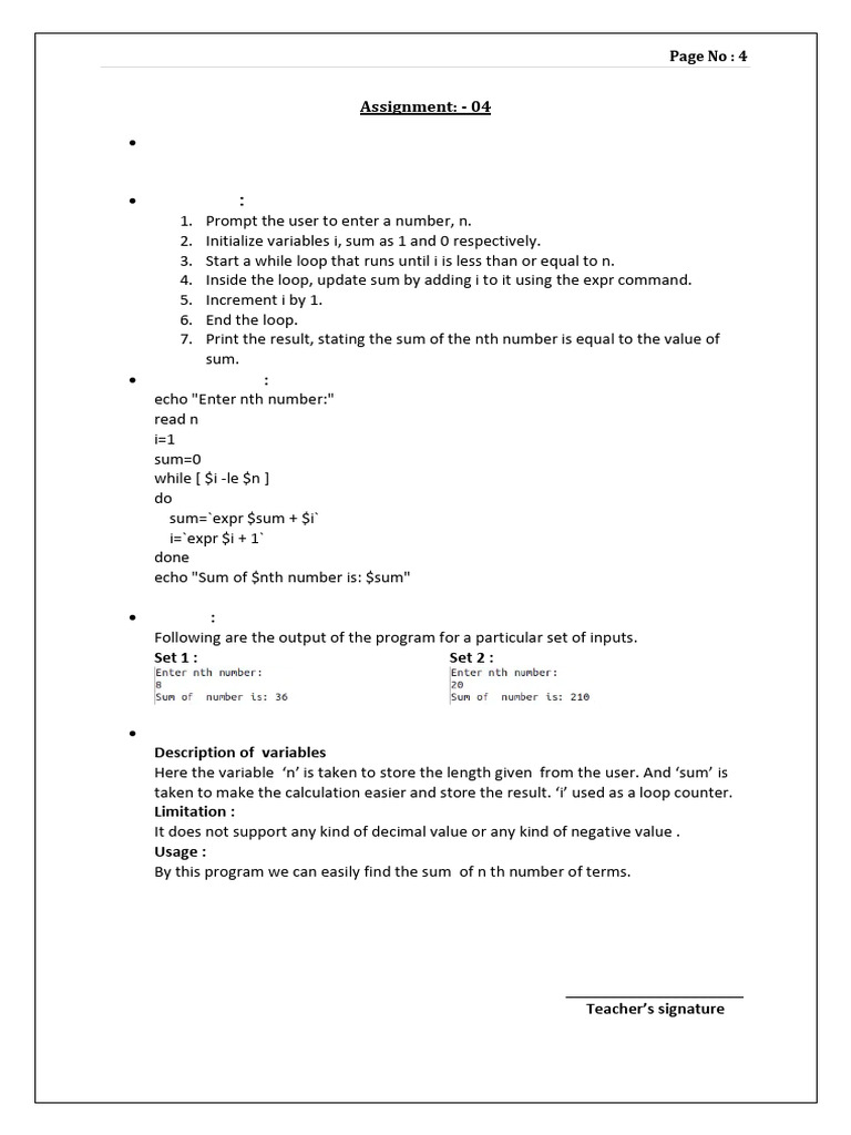 Assignment Sem Shell Main (1)-4 | PDF