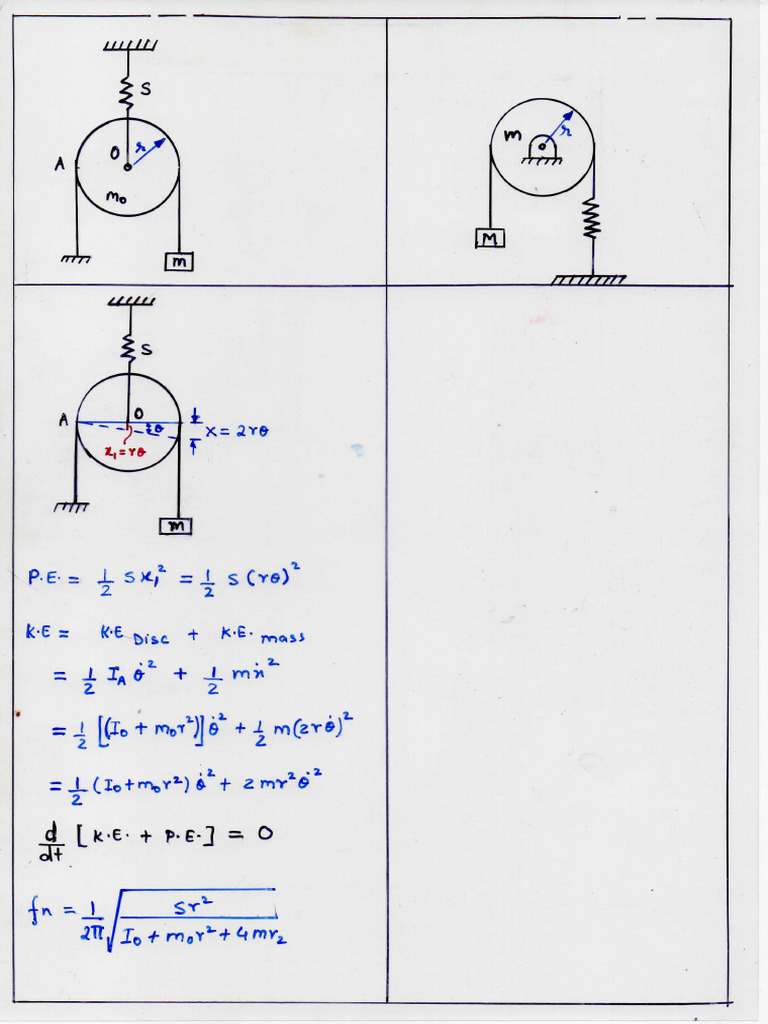 Free Vibration 3 | PDF