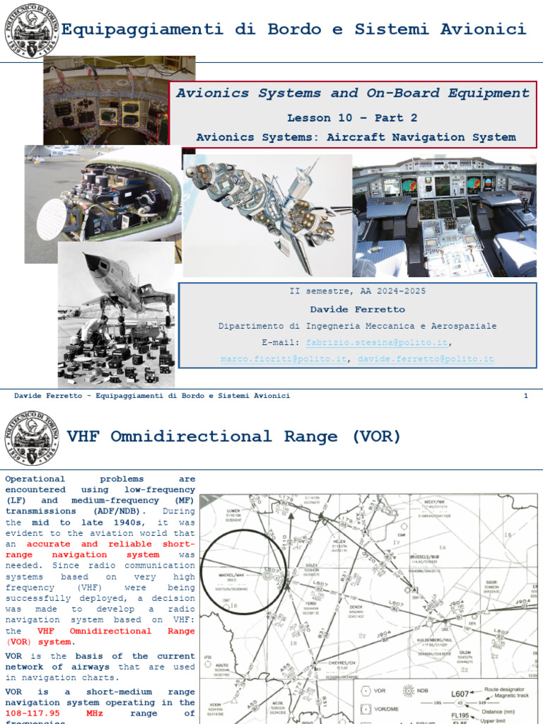 VHF Omnidirectional Range (VOR) Guide | PDF | Electrical Engineering ...