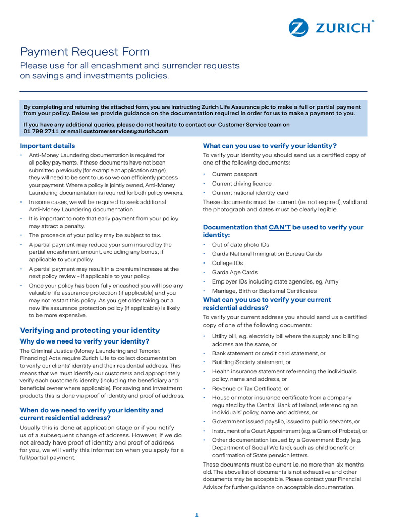 Anti-Money Laundering Payment Guide | PDF | Identity Document | Life ...