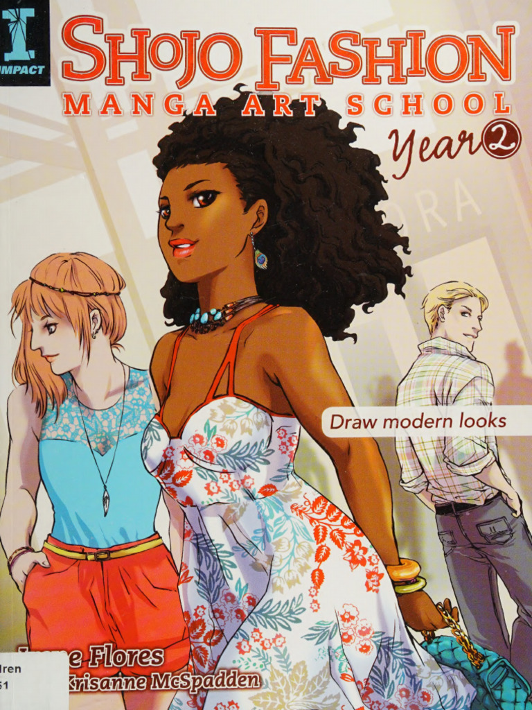 Shojo Fashion Manga Art School Year 2 | PDF | Pencil | Drawing