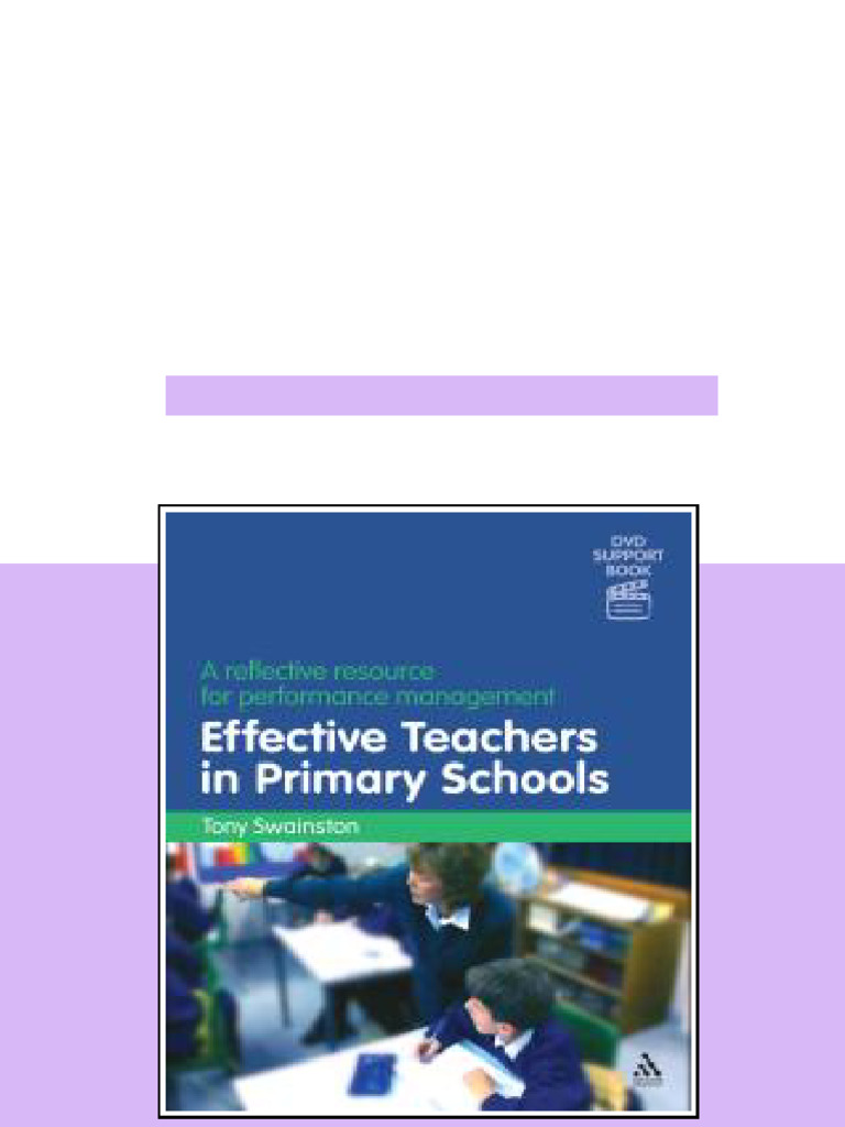 (Ebook) Effective Teachers in Primary Schools (2nd Edition) : A ...