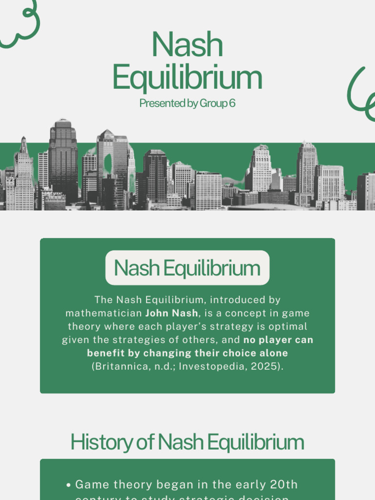 Understanding Nash Equilibrium in Game Theory | PDF | Gaming ...