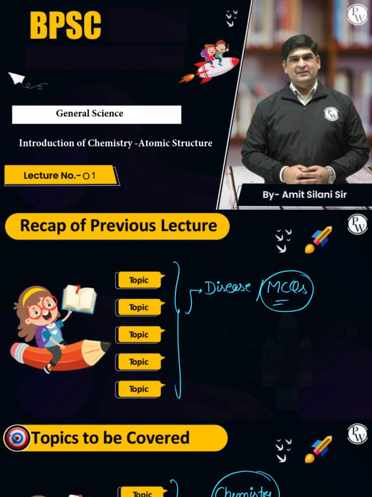 Chemistry 01 - Class Notes | PDF