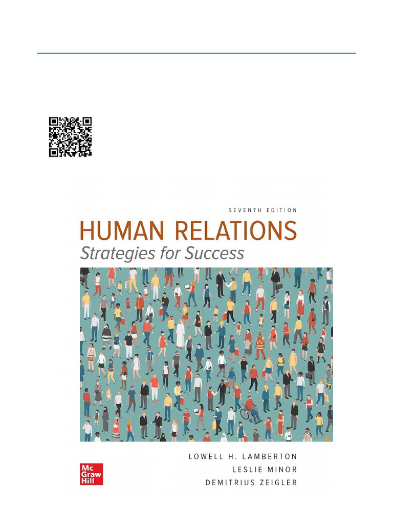 Human Relations Strategies for Success | PDF | Psychology | Psychological Concepts