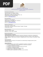 Syllabus ELEC 423 Power Distribution Spring 2012 Male