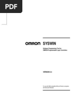 Syswin 3.4 Omron PLC