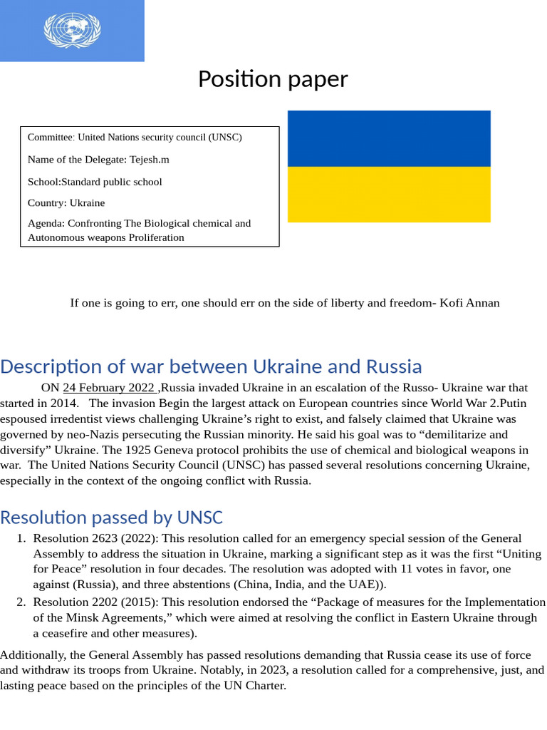 Document (2) | PDF | Ukraine | Russia