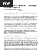 JKH Treasury and the Central Bank