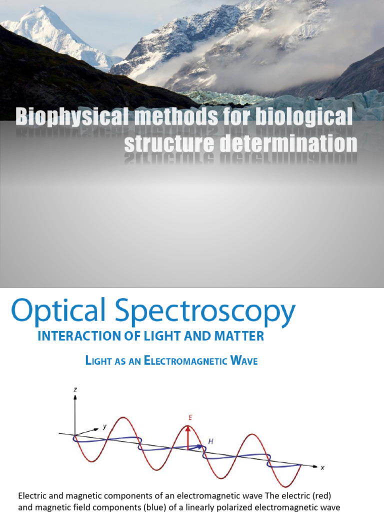 Electromagnetic Wave Properties and Spectroscopy | PDF ...