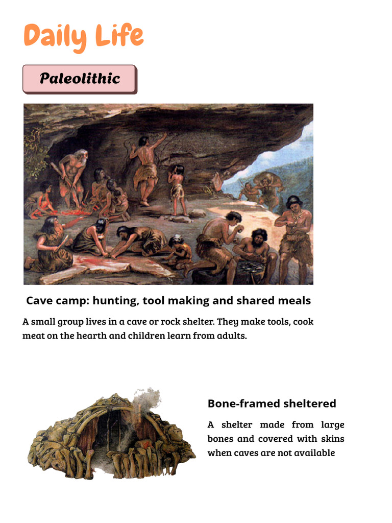 SOSE - Stone Age Pictures | PDF | Paleolithic | Neolithic