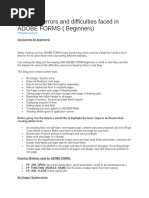 JavaScript for Adobe Forms in SAP | PDF | Typefaces | Computer Programming