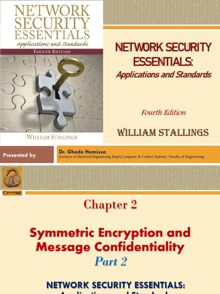 Network Security Essentials Overview | PDF | Cipher | Espionage Techniques