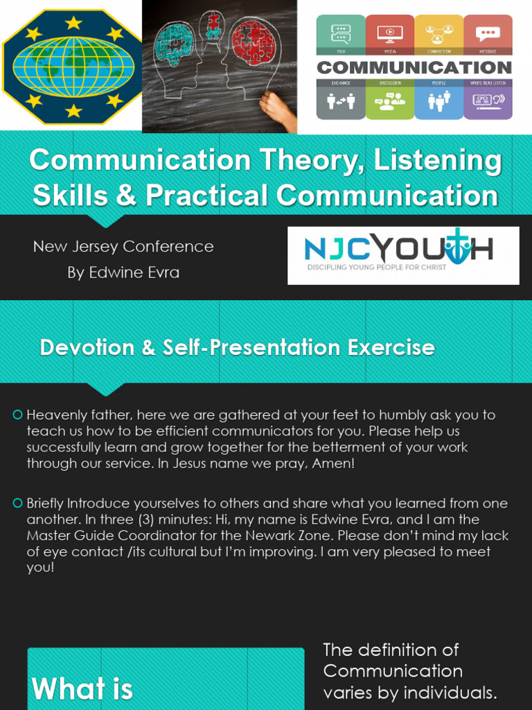 Effective Communication Skills Workshop | PDF | Communication | Body ...