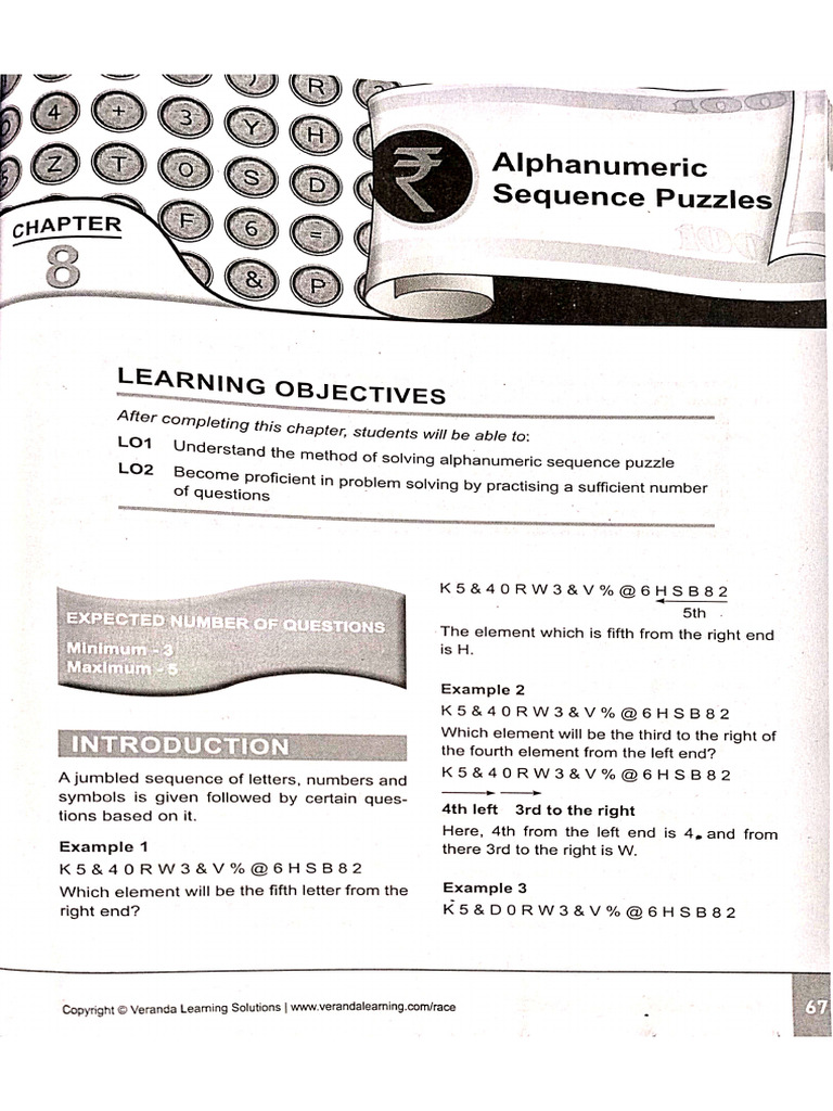 Alphabetical Sequence Puzzle | PDF