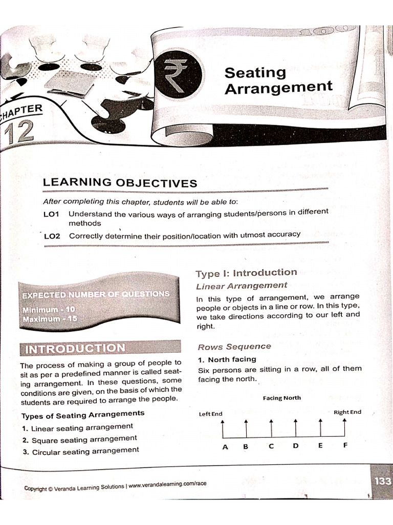 Seating Arrangement Part 1 | PDF