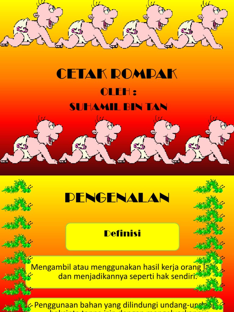 Bahaya dan Solusi Cetak Rompak | PDF