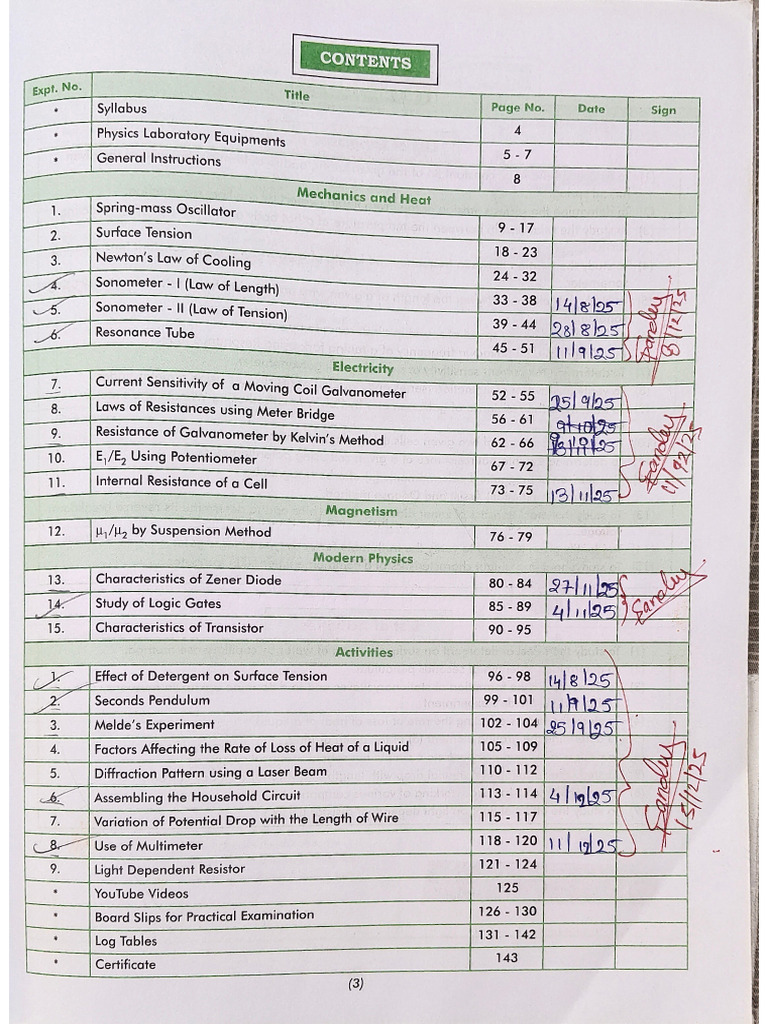 Science Practical 2 | PDF