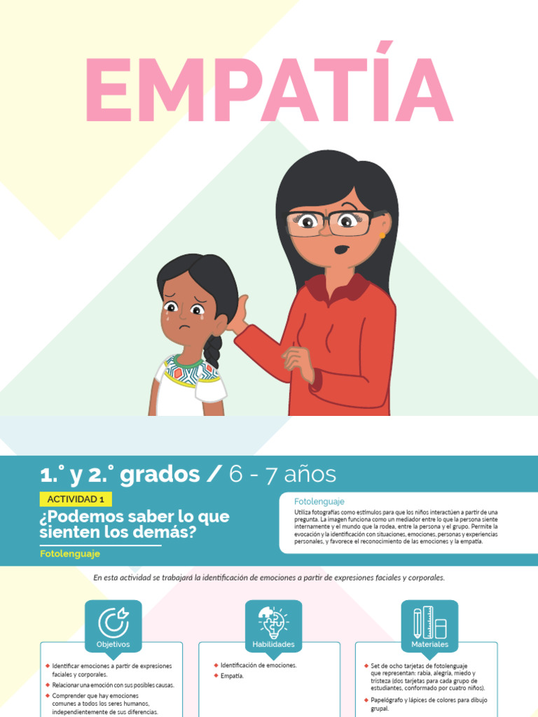 Actividades de Empatía para Niños | PDF | Las emociones | Empatía