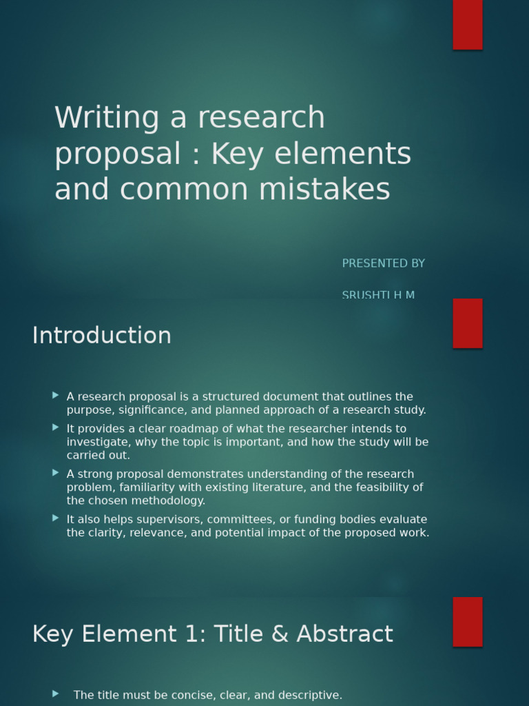 Research Proposal Essentials & Pitfalls | PDF | Methodology ...