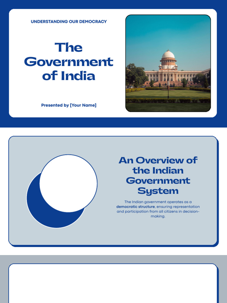 Overview of Indian Government System | PDF | Government | Governance