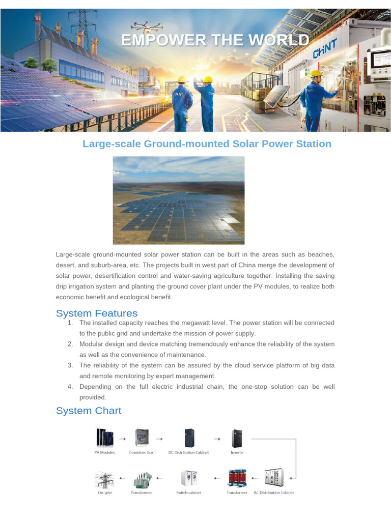 Chint Solar Solutions | PDF