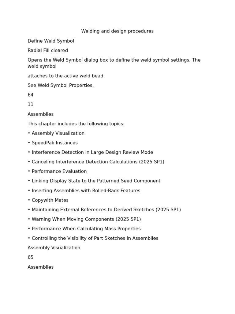 Welding and Assembly Design Guide | PDF | Computing | Software