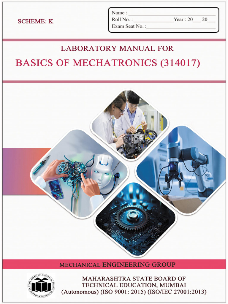 Mechatronics Basics Lab Manual (314017) | PDF | Programmable Logic ...